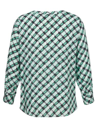 VIA APPIA Bluse V-Ausschnitt 1/1 Arm Druck