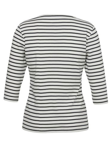 VIA APPIA T-Shirt Rundhals 3/4 Arm Ringel