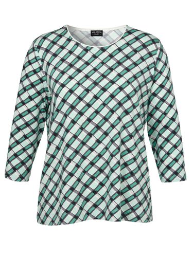 VIA APPIA T-Shirt Rundhals 3/4 Arm Druck 50