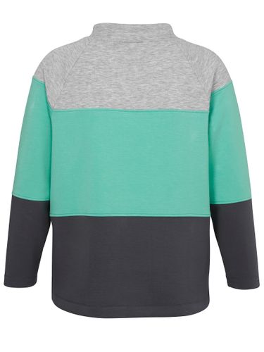 VIA APPIA Sweatshirt Kelchkragen 1/1 Arm