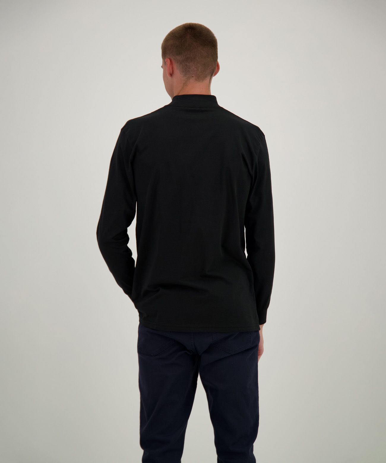 RAGMAN Stehkragenshirt langarm