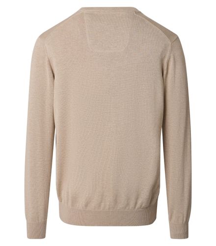 CASA MODA Pullover mit V-Ausschnitt uni 004430