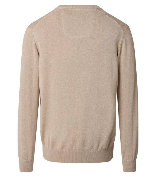 CASA MODA Pullover mit V-Ausschnitt uni 004430