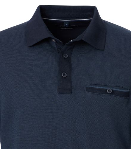 CASA MODA Polo-Shirt Langarm