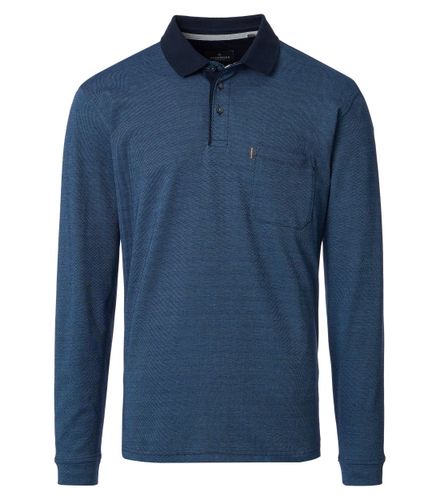 CASA MODA Polo-Shirt Langarm