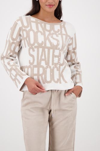 MONARI Pullover, lattemacchiato gemustert 36