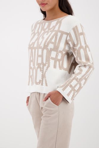 MONARI Pullover, lattemacchiato gemustert