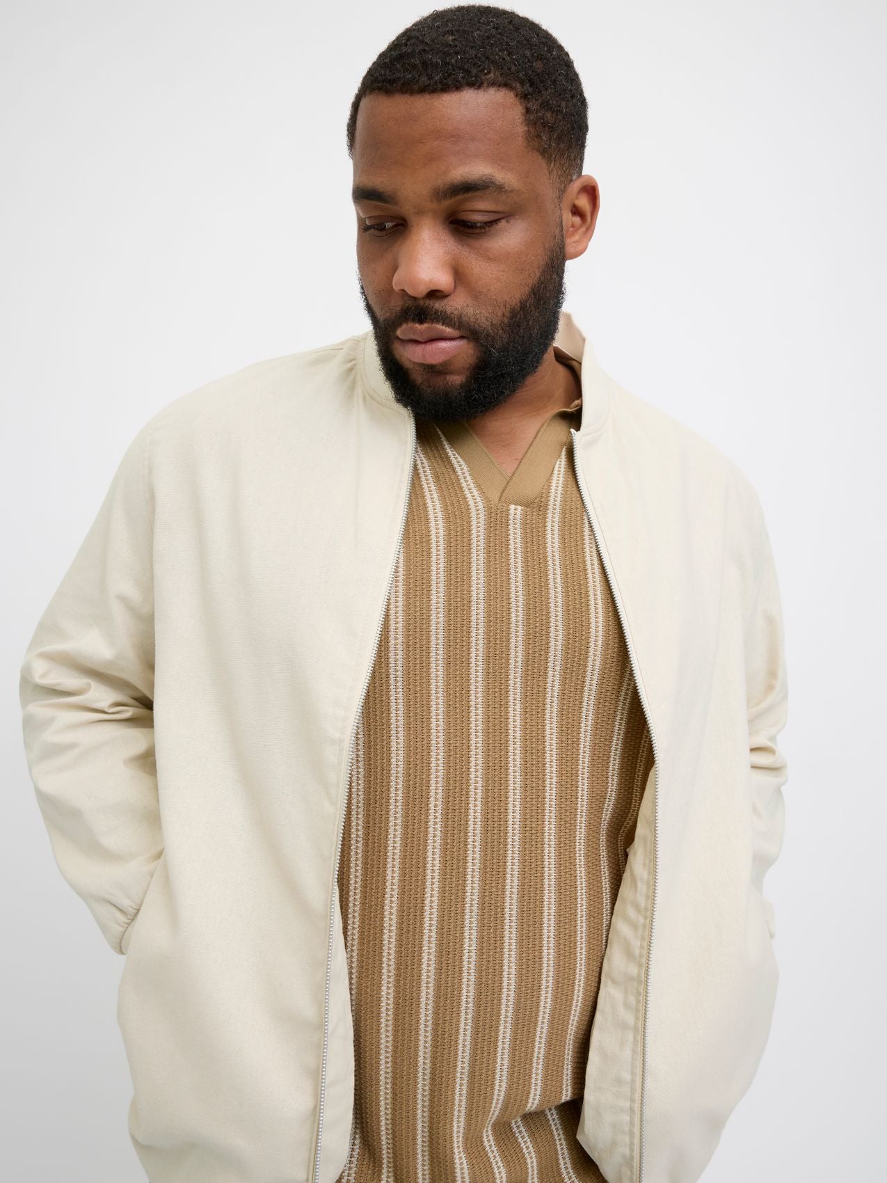 JACK & JONES JPRBLALEISTER BOMBER JACKET PLS