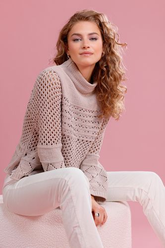 MONARI Pullover, lattemacchiato