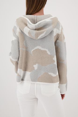 MONARI Pullover, lattemacchiato gemustert