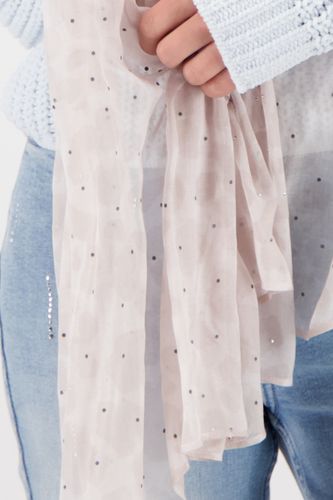 MONARI Schal, lattemacchiato gemustert