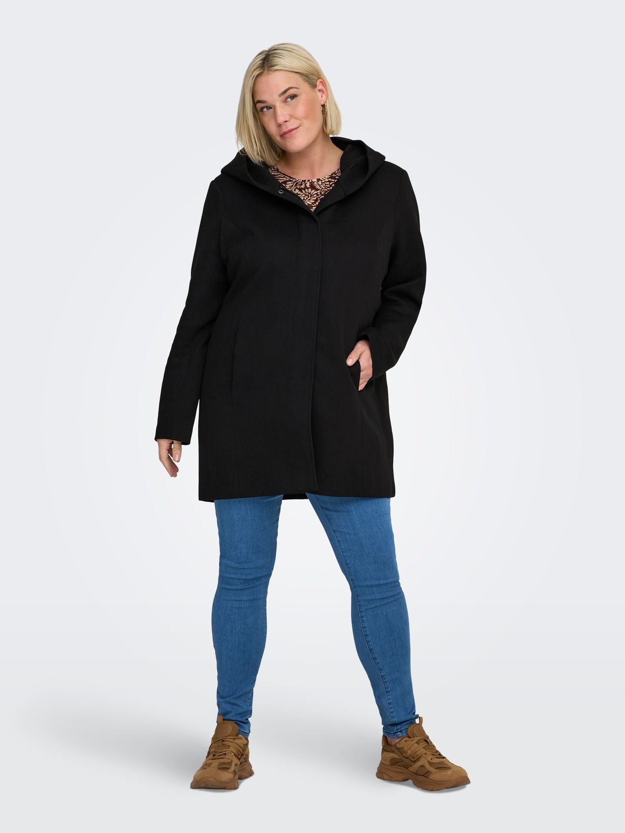 ONLY CARMAKOMA CARSEDONA LIGHT COAT OTW NOOS