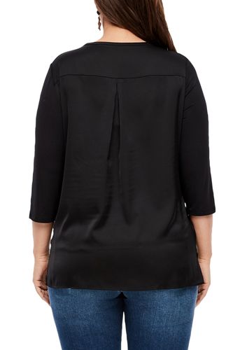 S.OLIVER Materialmix-Shirt