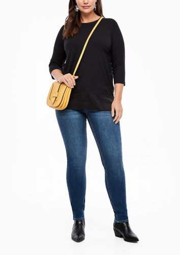 S.OLIVER Materialmix-Shirt