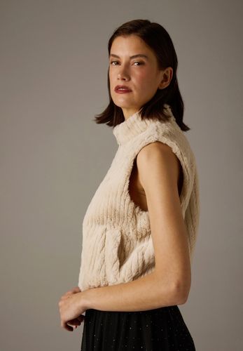 MORE & MORE Fake Fur Weste