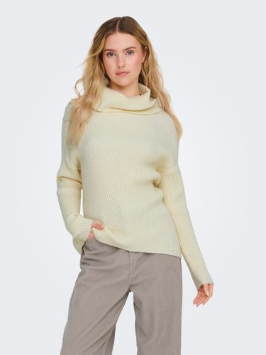 ONLY ONLKATIA LS SADDLE ROLL NECK CC KNT
