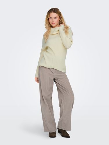 ONLY ONLKATIA LS SADDLE ROLL NECK CC KNT
