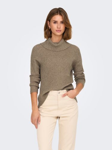 ONLY ONLKATIA LS SADDLE ROLL NECK CC KNT