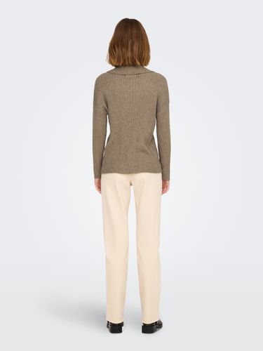 ONLY ONLKATIA LS SADDLE ROLL NECK CC KNT