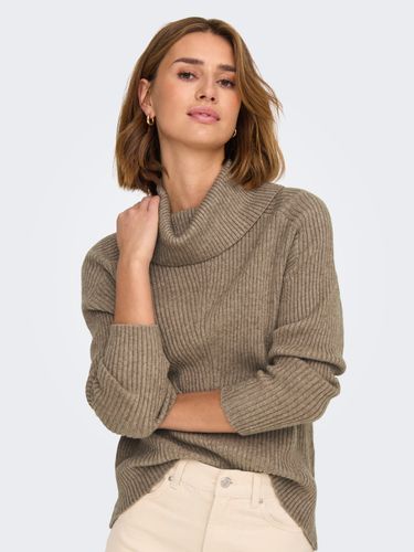 ONLY ONLKATIA LS SADDLE ROLL NECK CC KNT