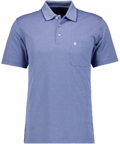 RAGMAN Softknit-Polo Jacquard XL