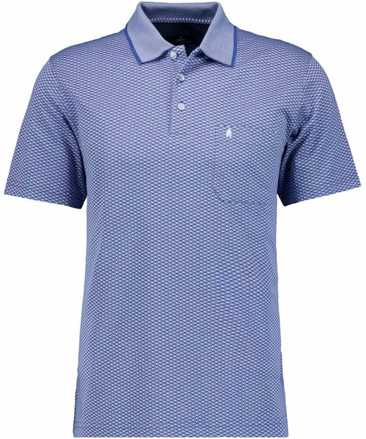 RAGMAN Softknit-Polo Jacquard XL