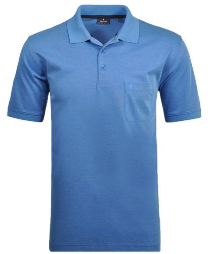 RAGMAN Softknit-Polo mit Brusttasche, kurzarm XL