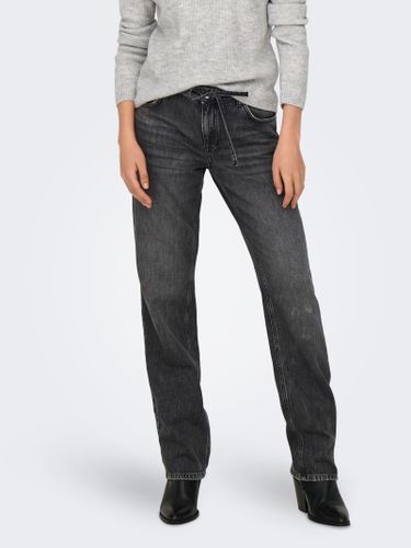 ONLY ONLBREE LOW GREY STRAIGHT DNM DOT