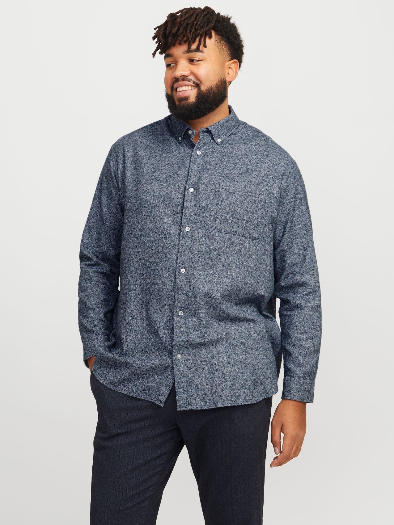 JACK & JONES JACK&JONES JPRBLUNORRIS FLANNEL LS SHIRT BF PLS