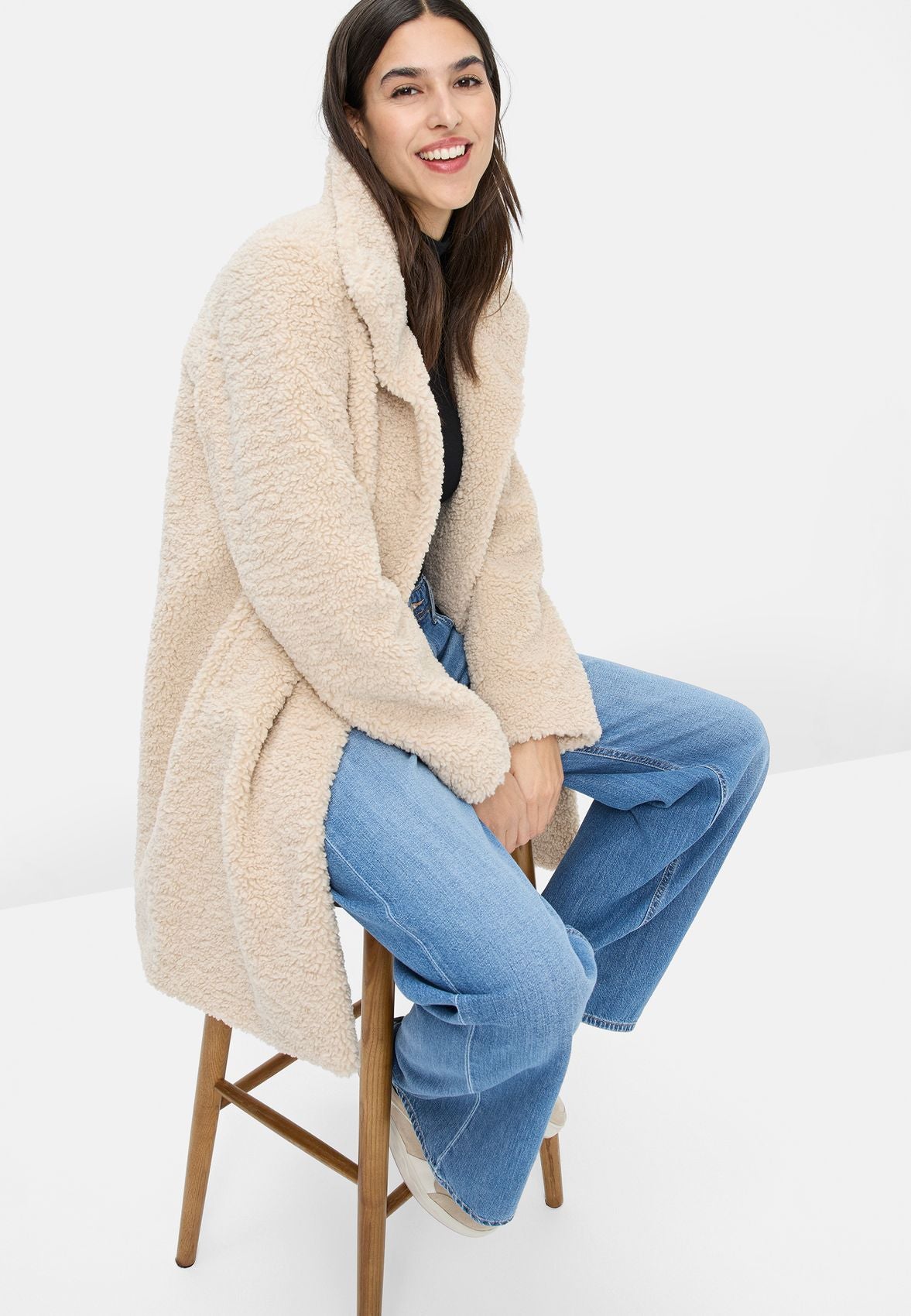 Fake Fur Kurzmantel