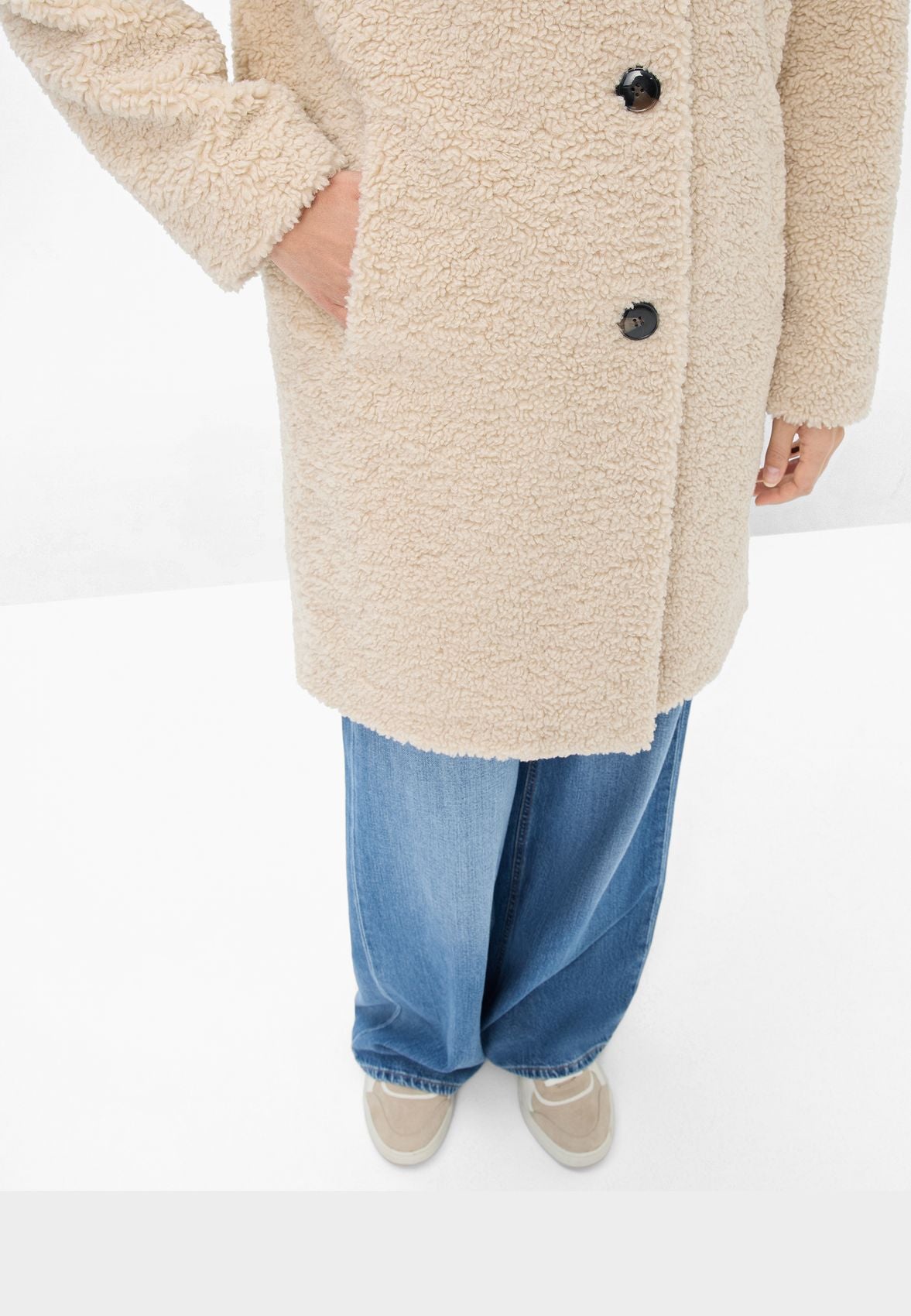 Fake Fur Kurzmantel