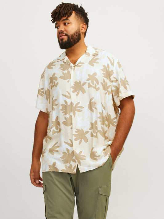 JACK & JONES JACK&JONES JOREASTER MARSHALL AOP SHIRT SS PLS