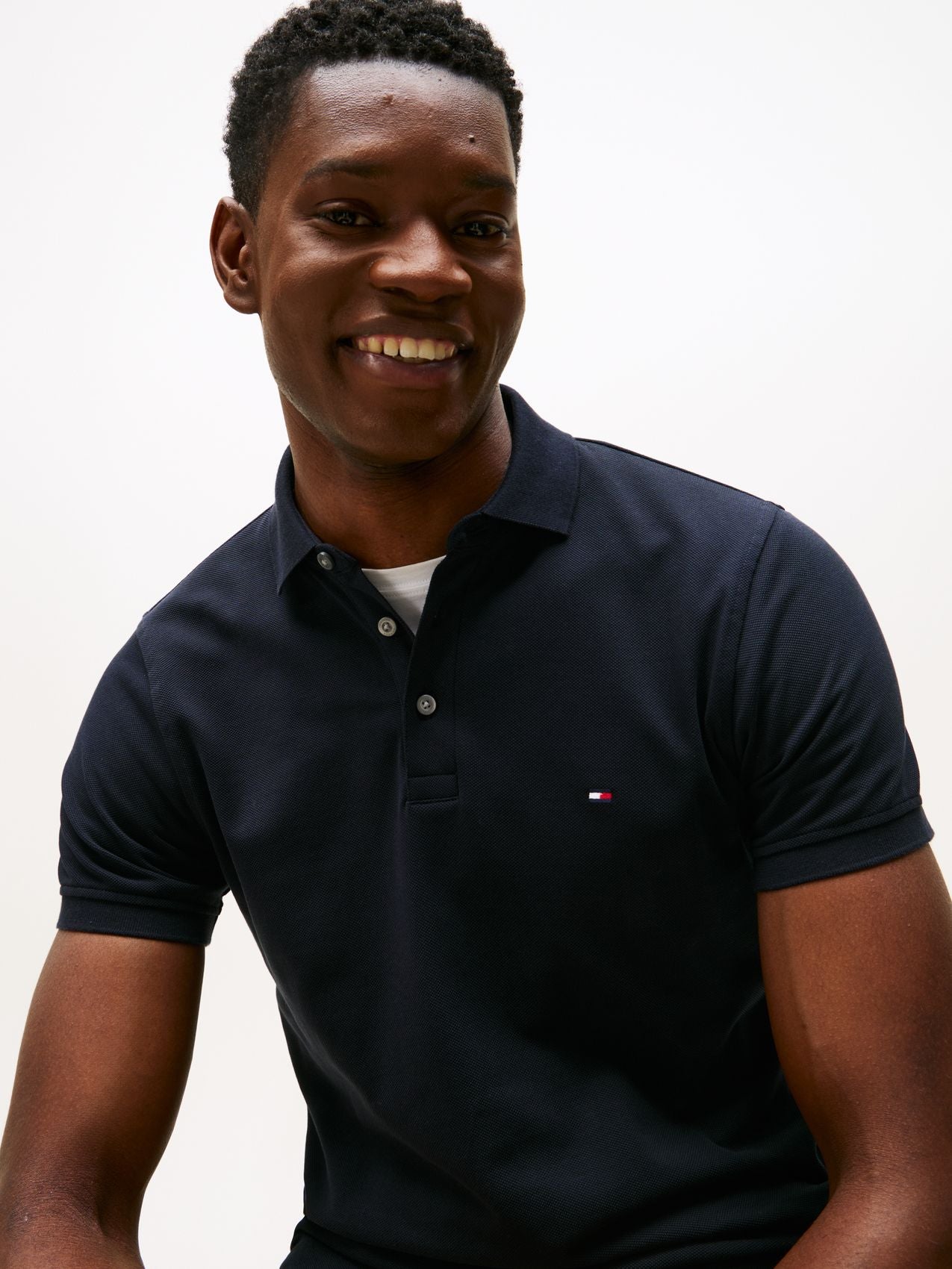 TOMMY HILFIGER 1985 Slim Fit Pique Polo Shirt