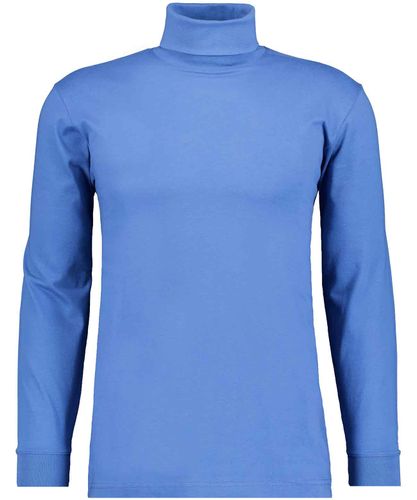 RAGMAN Basic Rollkragenshirt langarm