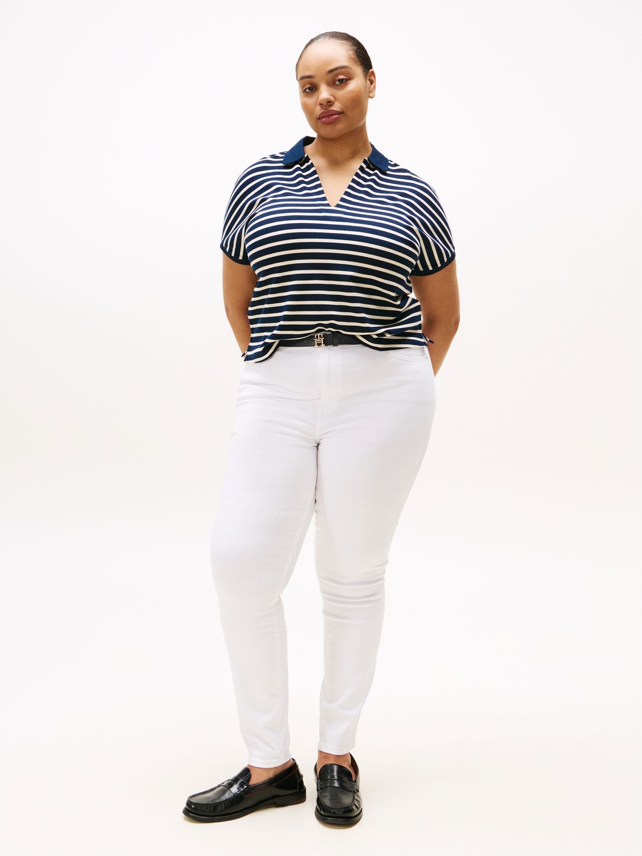 TOMMY HILFIGER Curve Harlem High Rise Ultra Skinny Jeans