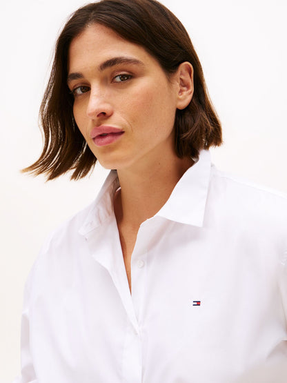 TOMMY HILFIGER Curve Regular Fit Flag Poplin Shirt