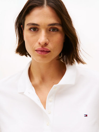 TOMMY HILFIGER Curve 1985 Regular Fit Pique Polo Shirt