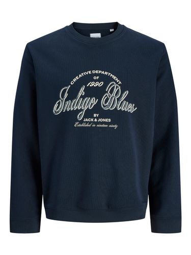 JACK & JONES JJEDENVER GRAPHIC SWEAT CREW NECK PLS