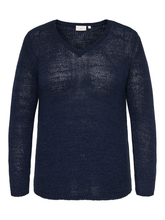 CARGEENA L/S V-NECK KNT