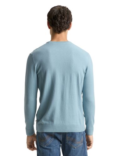 TOM TAILOR Basic Strickpullover aus Baumwolle