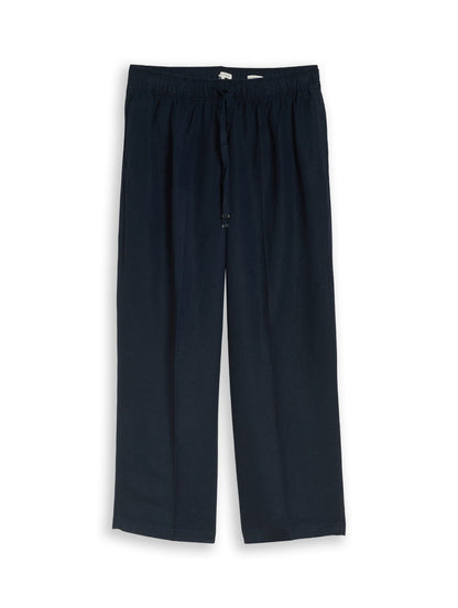 Plus Size - Loose Fit Hose mit Leinenanteil