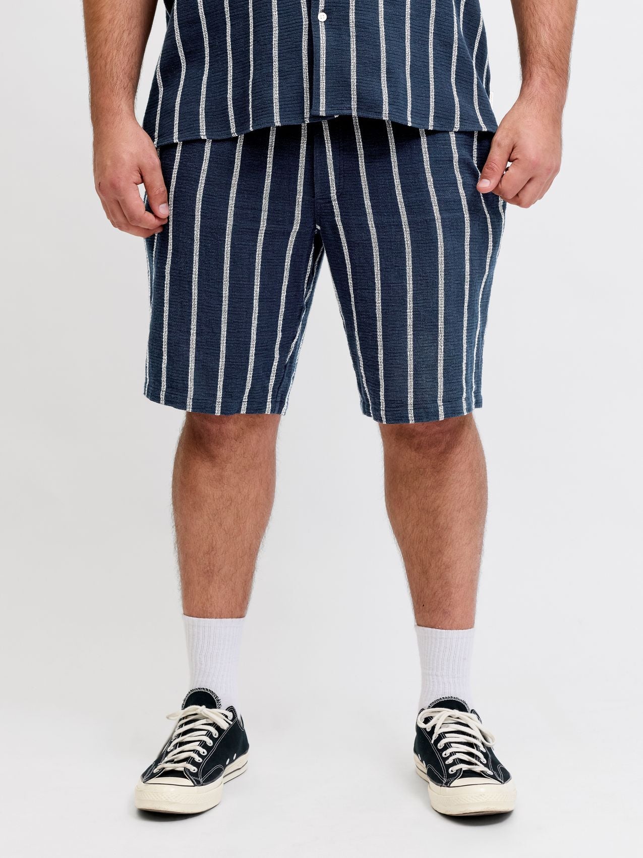 JPSTJAIDEN COBA STRIPE JOG SHORT SN PLS