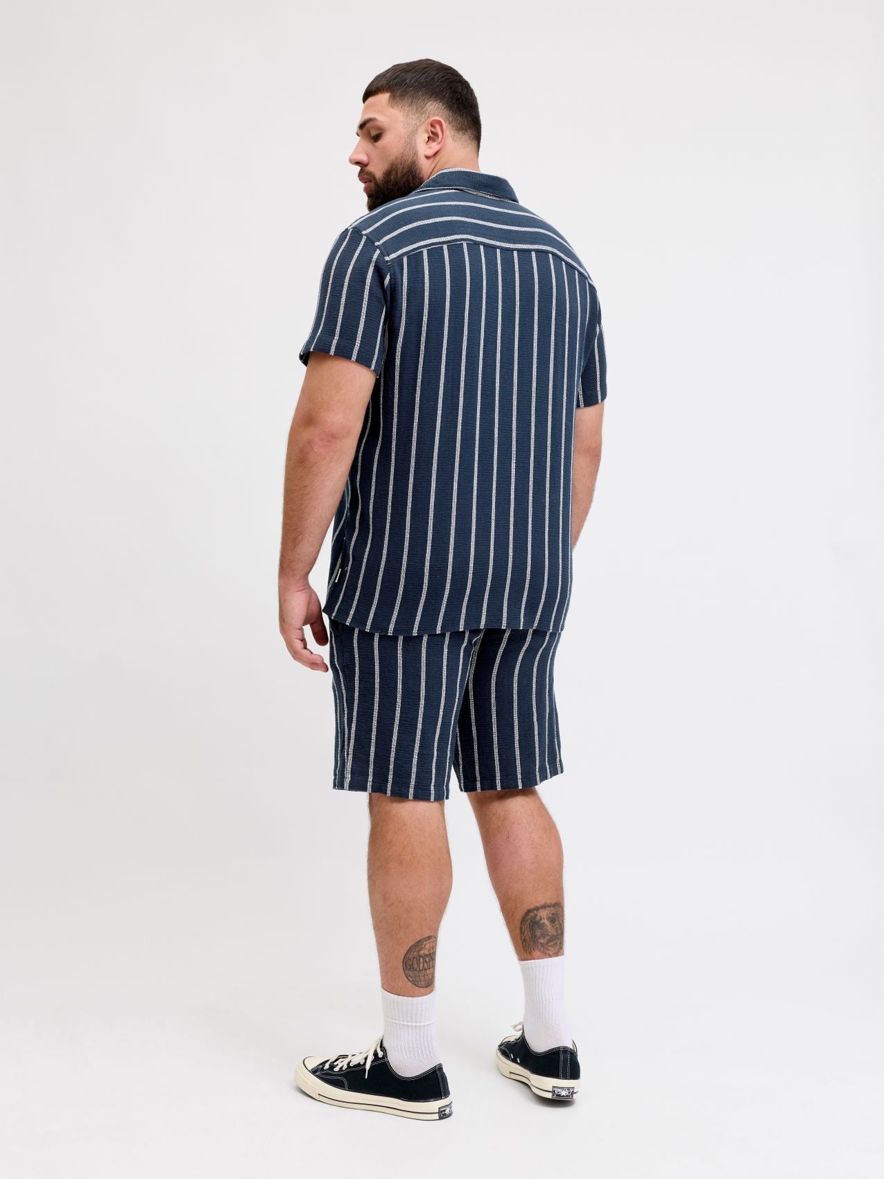 JPSTJAIDEN COBA STRIPE JOG SHORT SN PLS