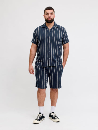 JPSTJAIDEN COBA STRIPE JOG SHORT SN PLS