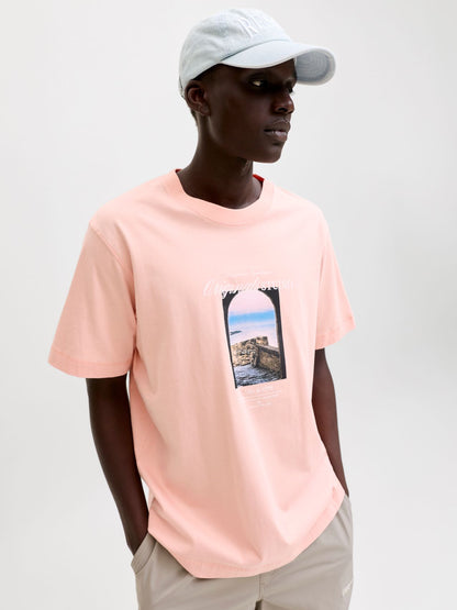JACK & JONES T-Shirt mit Foto-Print