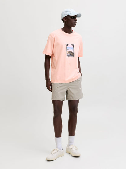 JACK & JONES T-Shirt mit Foto-Print