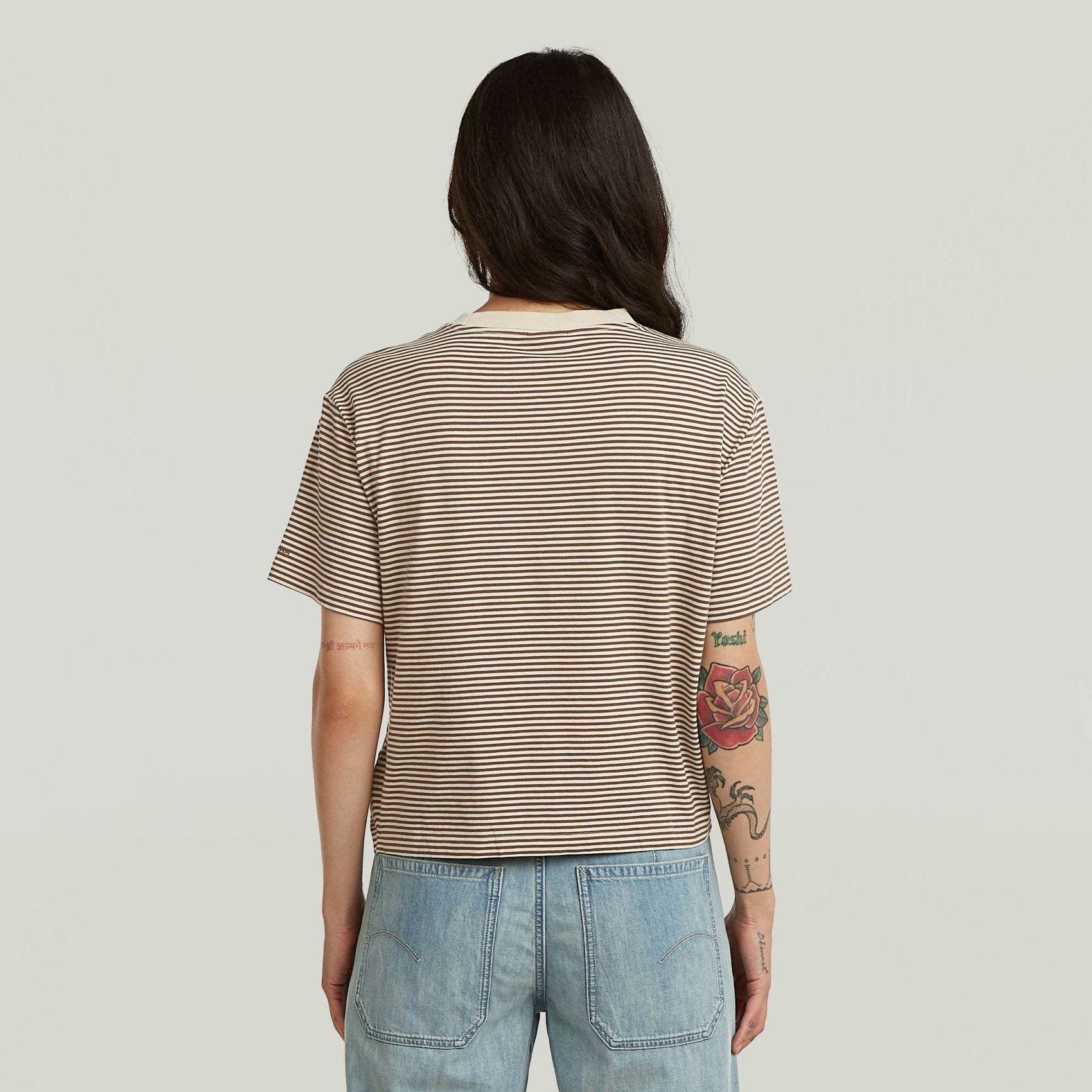 Stripe relaxed knot r t wmn