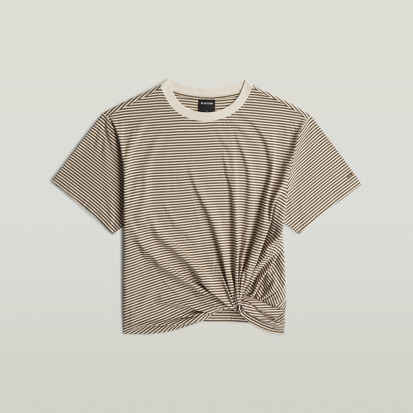 Stripe relaxed knot r t wmn