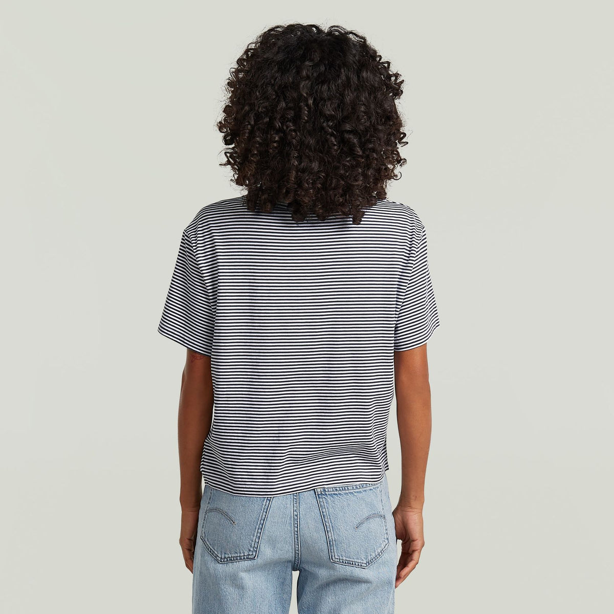 G-STAR Stripe relaxed knot r t wmn