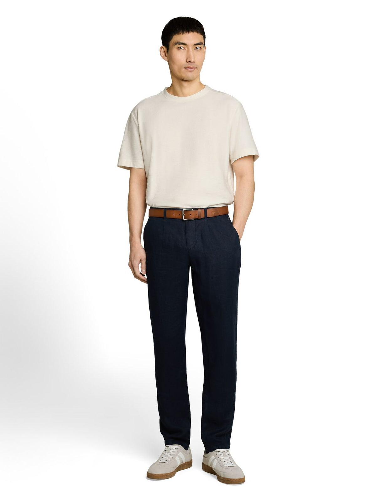 TOM TAILOR T-Shirt mit Ottoman-Struktur